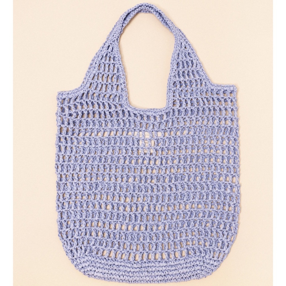 Hansel from Basel Crochet Bag in Fog - Picture 3 of 7